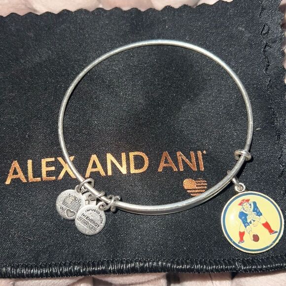 Alex and Ani Patriots Bracelet - feel free to bundle with other Alex and Ani! - Picture 1 of 2